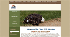 Desktop Screenshot of btlofficialsgear.com